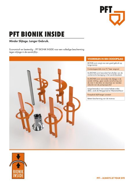 PFT BIONIK INSIDE_nl