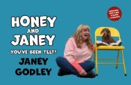Honey and Janey you've been telt! by Janey Godley sampler