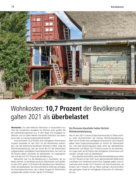 VNW-Magazin 4/2022