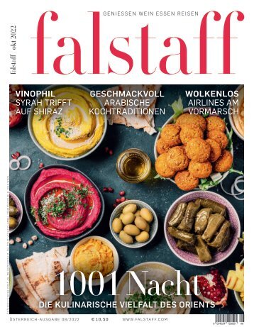 Falstaff Magazin Österreich Nr. 8/2022