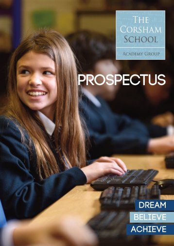 The Corsham School Prospectus 2022