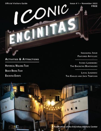Iconic Encinitas Issue #1 November 2022