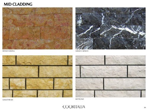 Cooritalia-NATURAL STONE FLOORING + CLADDING