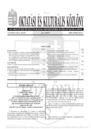 Tisztelt Előfizetők! Tájékoztatjuk Önöket, hogy 2009 ... - Közlönyök