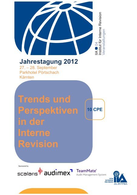 Trends und Perspektiven in der Interne Revision - Institut für Interne ...