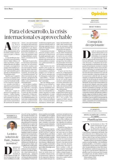 Listín Diario 29-09-2022