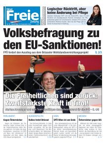 Volksbefragung zu den EU-Sanktionen!