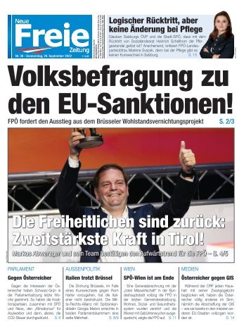 Volksbefragung zu den EU-Sanktionen!