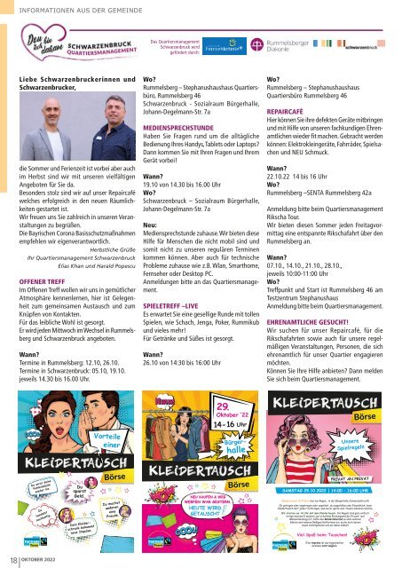 Mitteilungsblatt Schwarzenbruck - Oktober 2022