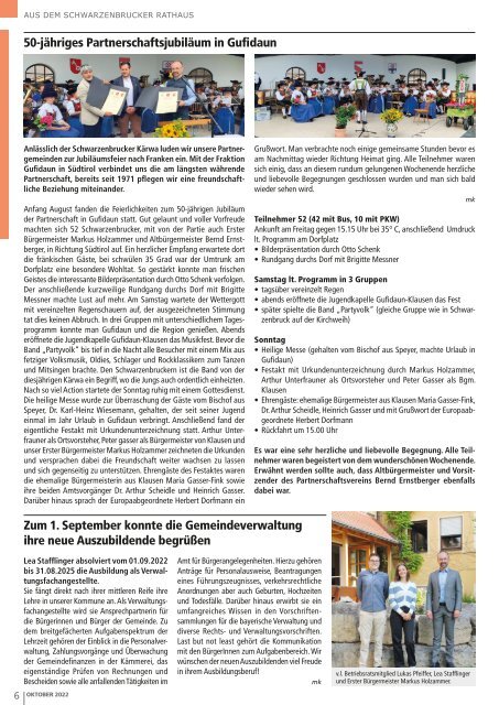 Mitteilungsblatt Schwarzenbruck - Oktober 2022