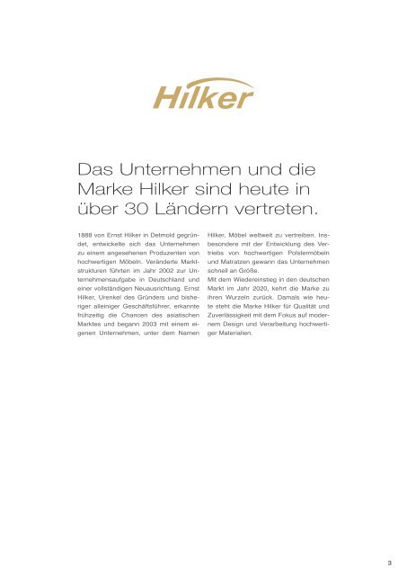 Hilker Broschüre