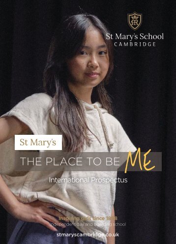 St Mary's School, Cambridge - International Prospectus