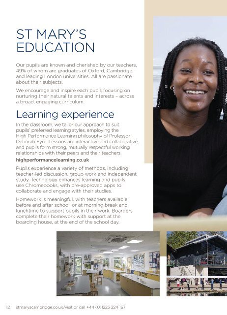 St Mary's School, Cambridge - International Prospectus