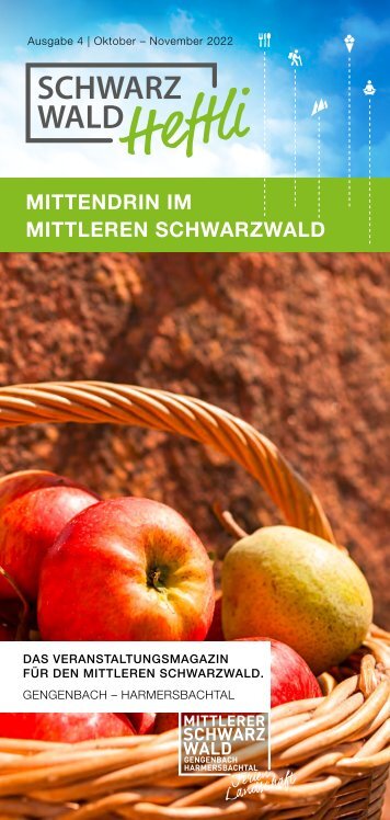 Schwarzwald-Heftli - Ausgabe Oktober-November 2022