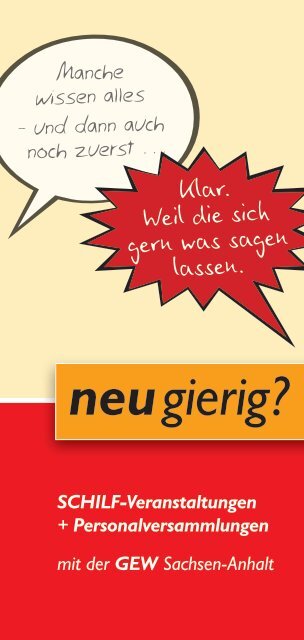 neugierig? - GEW