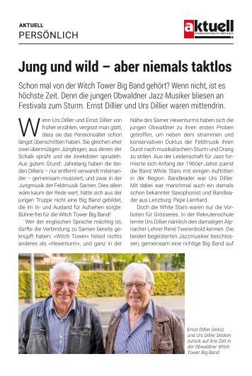 Jung und wild – aber niemals taktlos