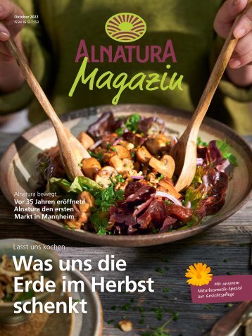 Alnatura Magazin Oktober 2022