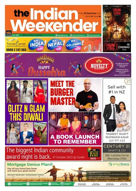 The Indian Weekender, 30 September 2022