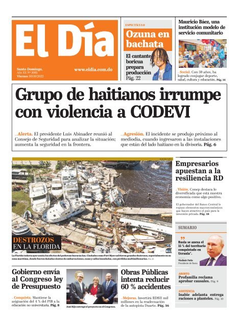 Edición impresa 30-09-2022