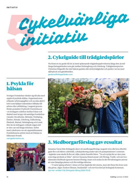 Tidningen Cykling 3 2022