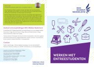 Brochure stagebedrijven entree