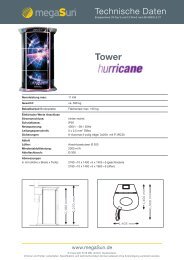 Datenblatt Tower Hurricane