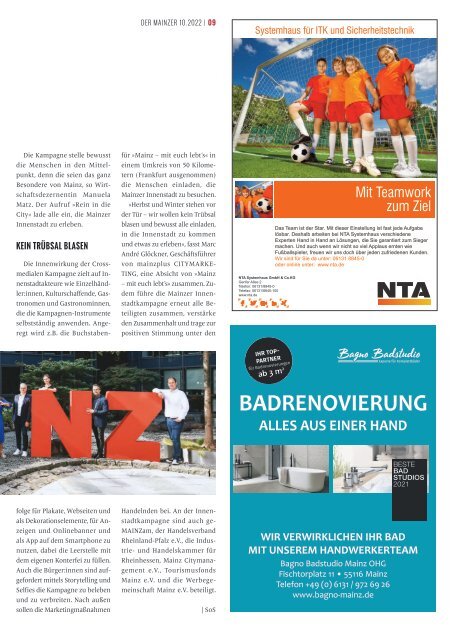 DER MAINZER - Das Magazin für Mainz und Rheinhessen - Nr. 385