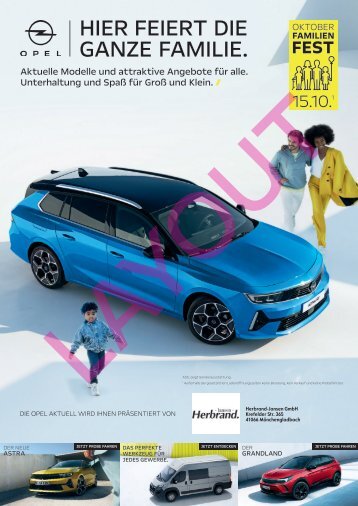Opel Händlerzeitung Oktober 2022