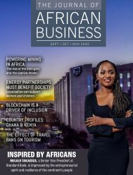 Journal of African Business Issue 4