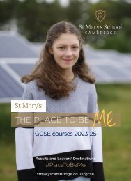 GCSE courses 2023-25