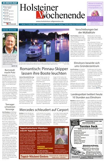 Holsteiner am Wochenende 39 2022
