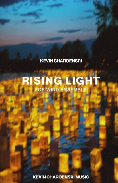 RISING LIGHT COVER PROGRAM NOTES SCORE 9-28-22