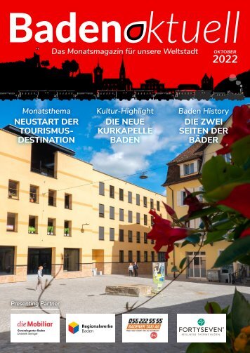 Baden aktuell Magazin Oktober 2022