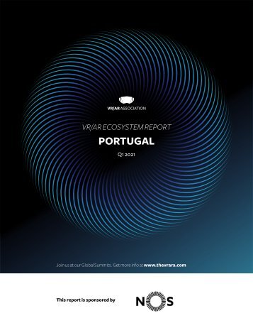 1º Relatório Nacional sobre o Ecossistema de AR/VR em Portugal 