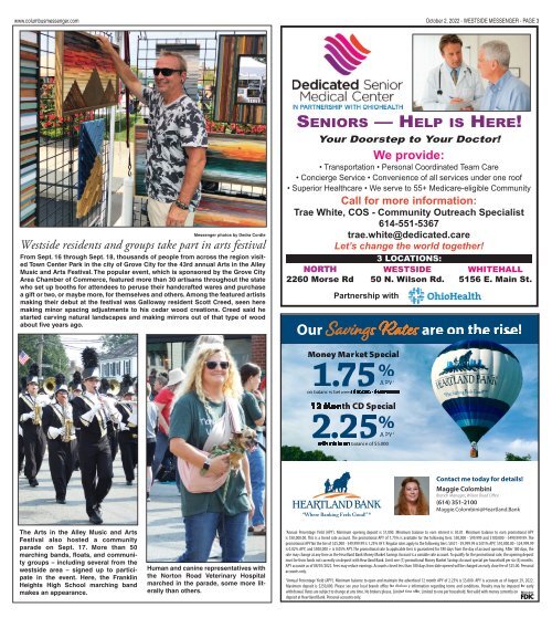 Westside Messenger - October 2nd, 2022