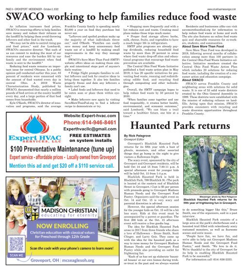 Groveport Messenger - October 2nd, 2022