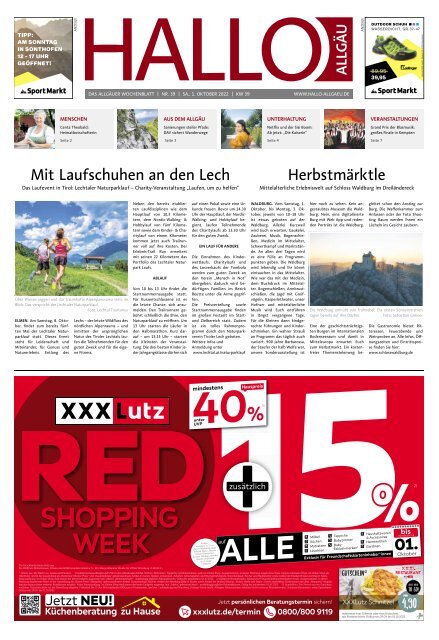 Hallo-Allgäu  vom Samstag, 01.Oktober