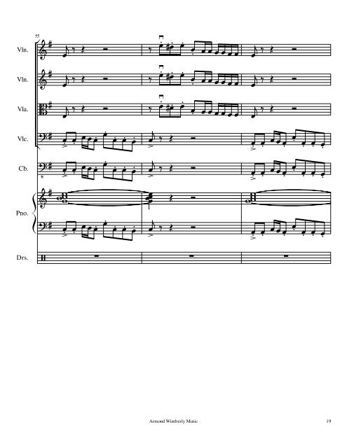 baroque it down score