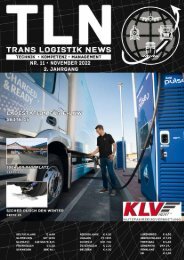     Trans Logistik News Printausgabe 11_2022