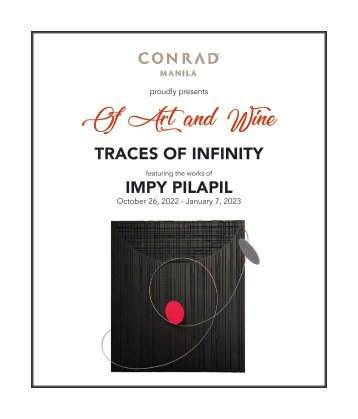 Of Art and Wine: Traces of Infinity