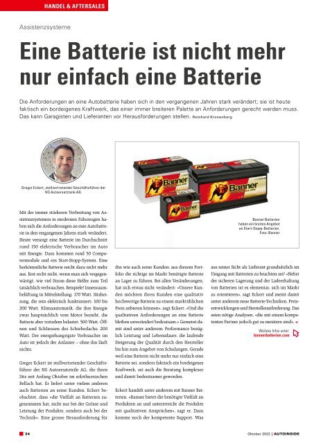 AUTOINSIDE Ausgabe 10 – Oktober 2022