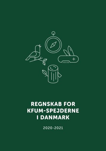 Regnskab for KFUM-Spejderne i Danmark 2020-2021