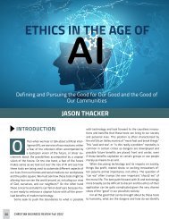 Ethics in the Age of AI by Jason Thacker (CBR 2022)