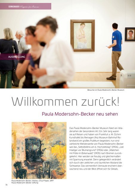 Schwachhauser I Magazin für Bremen I Ausgabe 87
