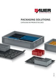 AUER Packaging Catalogo de Productos 2023 ES