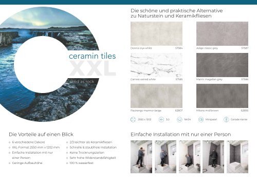 CERAMIN Tiles XXL Flyer (DE)