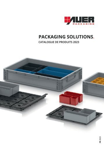 AUER Packaging Catalogue de produits 2023 FR