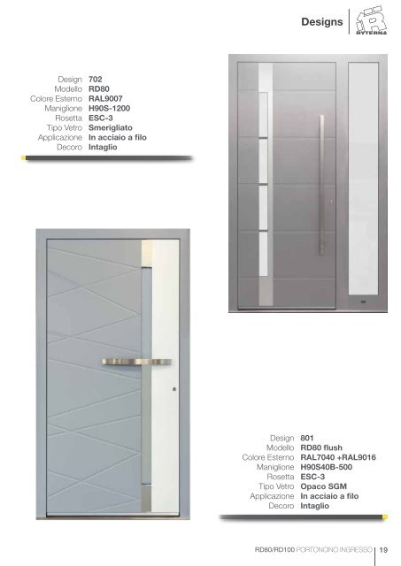 Ryterna entry doors RD80-100