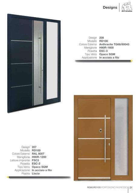 Ryterna entry doors RD80-100