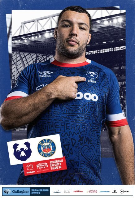 Matchday programme 2022/23: Bristol Bears vs Bath